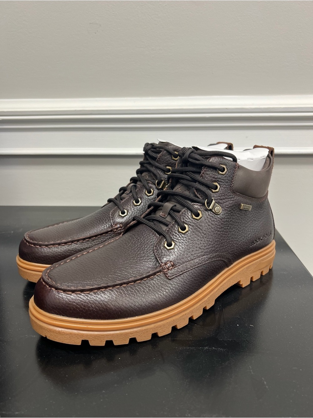 Brand New Rockport Work Boots (Alloy Toe, Waterproof) - Size 10D